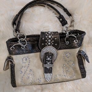 Western bling purse